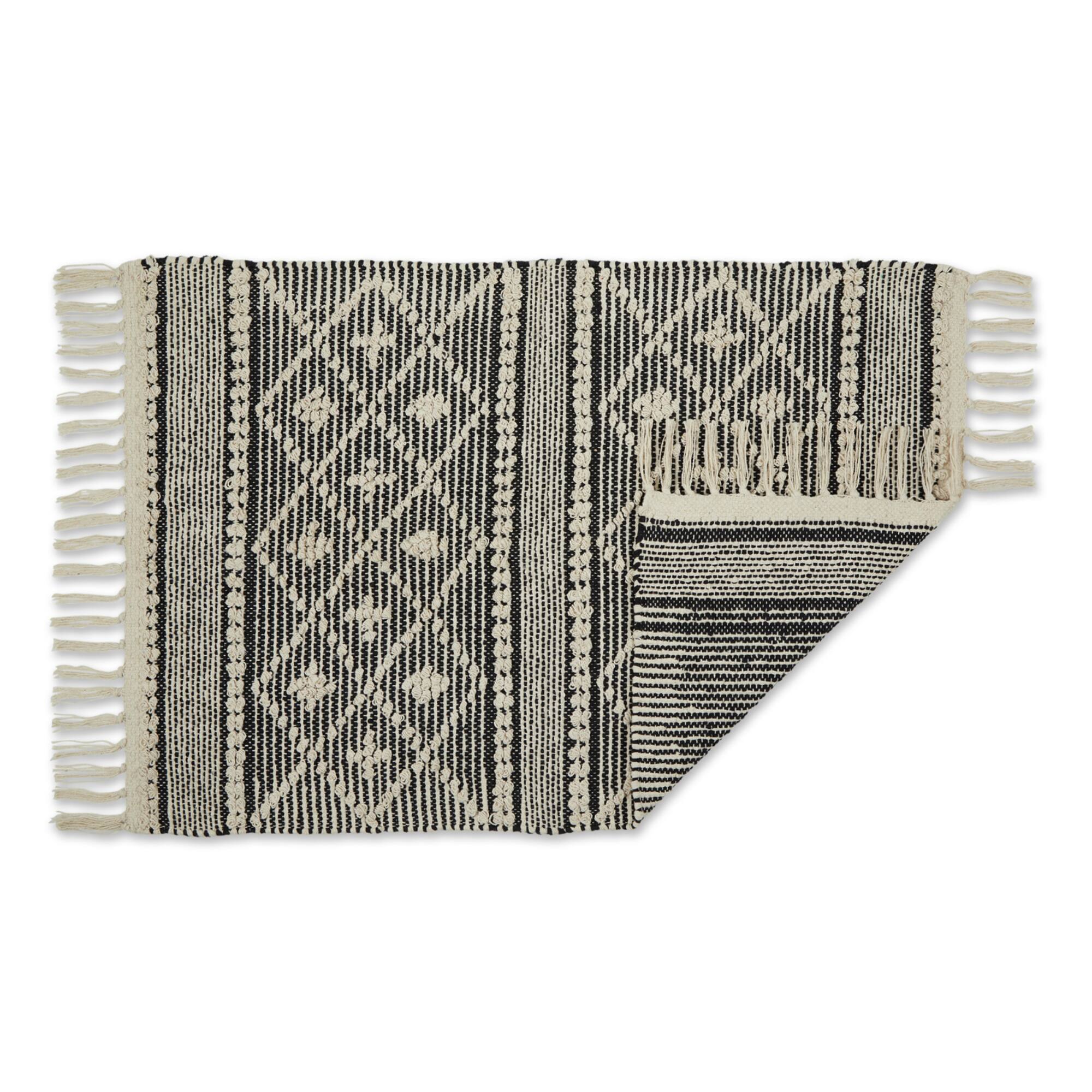 DII® Diamond Textured Hand-Loomed Rug